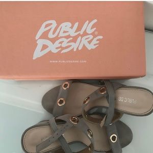 Public Desire Sandals